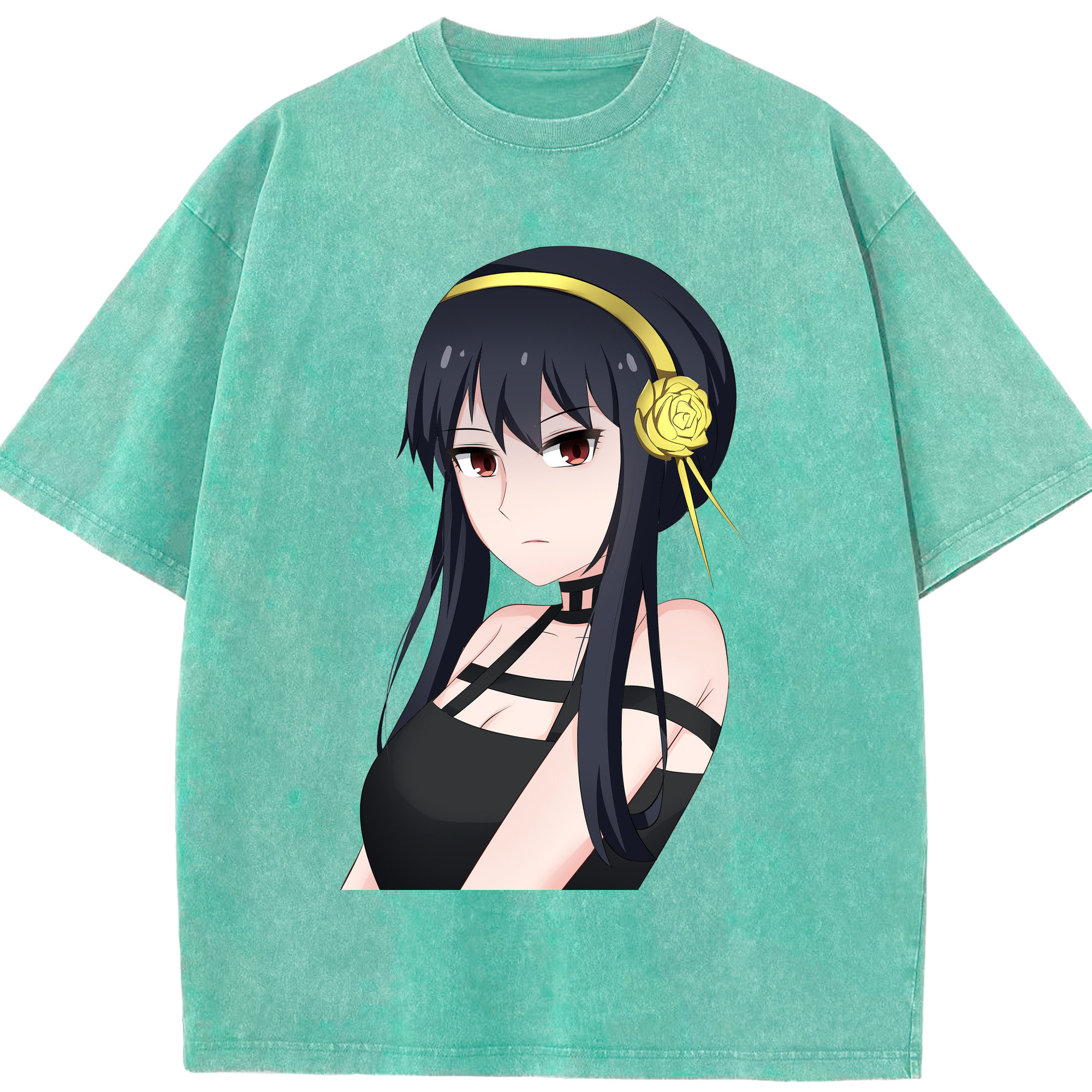 （画像用） SPY×FAMILY间谍家家酒 綿100% ヴィンテージ風 半袖Tシャツ（フロントプリント）